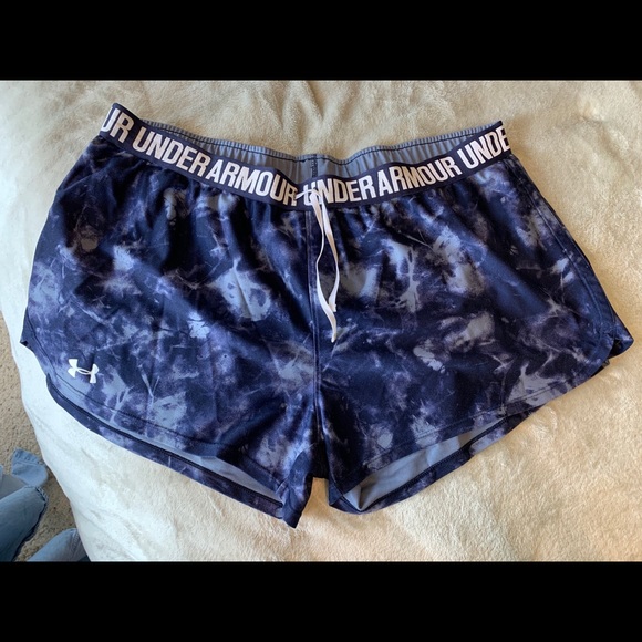 Under Armour Pants - Women’s Navy Tie Dye Under Armour Shorts